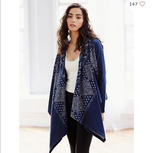 Free People Shibori Hoodie